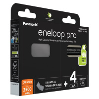 Panasonic Eneloop Pro AA 4ks 3HCDEC4BE Černá