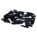 Karlie Fleece deka s motivem kostiček černá