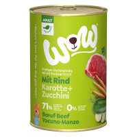 WOW Hovězí s karotkou adult konzerva pro psy 400 g