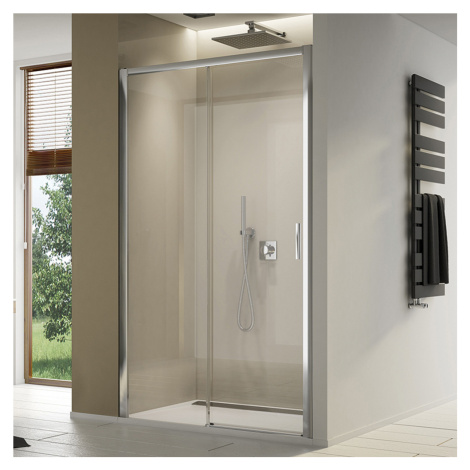 SanSwiss Ronal TOP LINE S 160 cm levé sprchové dveře sklo Durlux TLS2G1600422