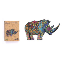 Dřevěné puzzle Rare Rhinoceros