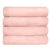 SCANquilt ručník MODAL SOFT sv. růžová 100 × 50 cm