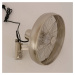 Beacon Lighting Nástěnný ventilátor Beacon Breeze chromový/čirý Ø 41 cm tichý