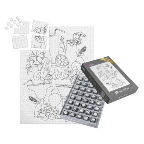 SMART SORTED® | Puzzle 1000 dílků „puzzleOMALOVÁNKY: Letní nápoj“