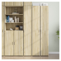 vidaXL Skříň highboard dub sonoma 30 x 42,5 x 185 cm kompozitní dřevo