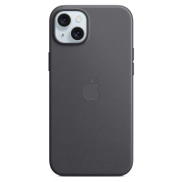 Apple kryt z tkaniny FineWoven s MagSafe na iPhone 15 Plus černý