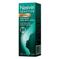 NASIVIN® Sensitive děti 0.25mg/ml  nosní sprej, roztok 10 ml