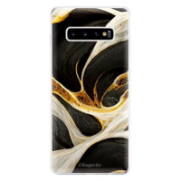 iSaprio Black and Gold pro Samsung Galaxy S10+