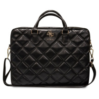 Guess PU Quilted 4G Metal Logo Computer Bag 15/16