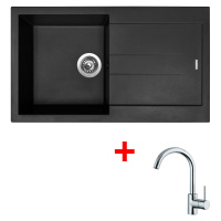 Sinks AMANDA 860 Nanoblack+MIX 35 AMANDA 860 Nanoblack+MIX 35