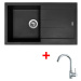 Sinks AMANDA 860 Nanoblack+MIX 35 AMANDA 860 Nanoblack+MIX 35