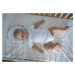 MOTHERHOOD Polštářek ergonomický stabilizační pro novorozence Beige Classics new 0-6m