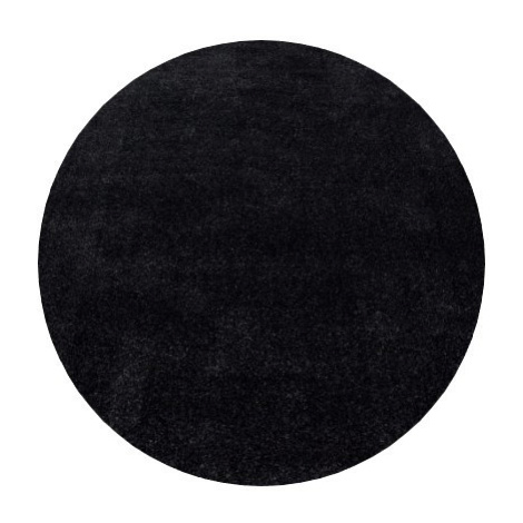Ayyildiz koberce Kusový koberec Ata 7000 anthracite kruh - 200x200 (průměr) kruh cm