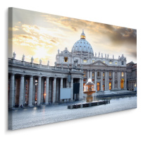 Plátno Bazilika Svatého Petra Ve Vatikánu Varianta: 120x80
