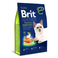 BRIT Premium by Nature Cat Sterilized Salmon - 8kg