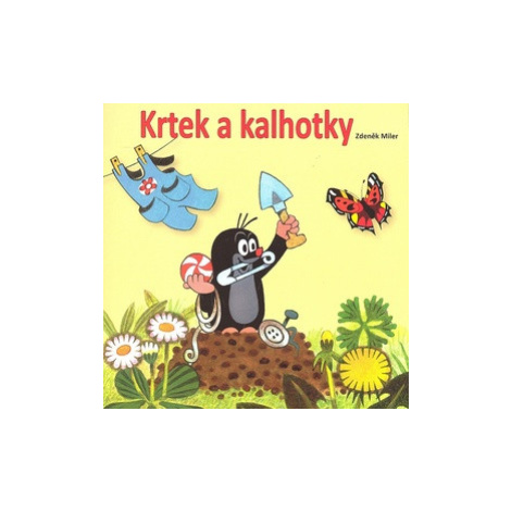 Krtek a kalhotky - omalovánky čtverec - Zdeněk Miler Akim