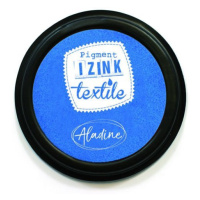 Razítkovací polštářek na textil IZINK textile - nebeská modrá