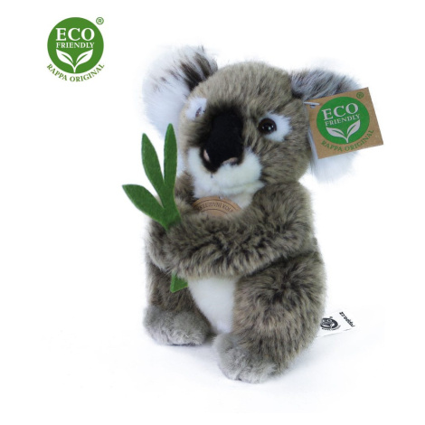 RAPPA Plyšový medvídek koala sedící 15 cm ECO-FRIENDLY