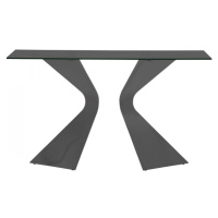 KARE Design Toaletní stolek Gloria - černý, 140x81cm