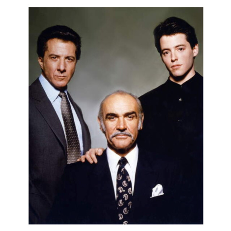 Fotografie Dustin Hoffman, Sean Connery And Matthew Broderick., 30x40 cm