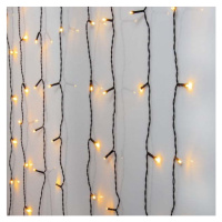 Venkovní světelný LED řetěz Best Season Curtain, 80 světýlek