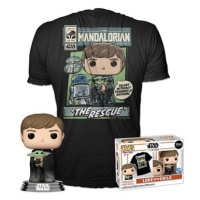 Funko Pop! The Mandalorian Luke with Child 482 T-shirt size L