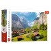 Trefl Puzzle 3000 - Lauterbrunnen, Švýcarsko