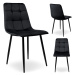 TZB Čalouněná designová židle ForChair černá
