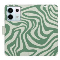 iSaprio Flip pouzdro Zebra Green 02 pro Xiaomi Redmi Note 13 Pro 5G / Poco X6 5G