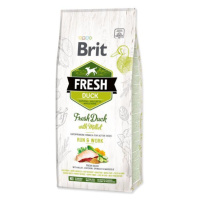 Krmivo Brit Fresh Duck with Millet Active Run & Work 12kg