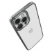 Pouzdro Spigen Optik Crystal Chrome Gray iPhone 14 Pro Stříbrná