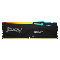 KINGSTON DIMM DDR5 32GB 5200MT/s CL40 FURY Beast Černá RGB