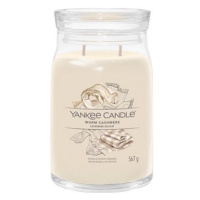 YANKEE CANDLE Signature sklo 2 knoty Warm Cashmere 567 g