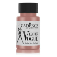 Metalická barva Leather Vogue, 50 ml - starorůžová Aladine