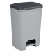 Odpadkový koš nášlapný Essentials 40L šedý/grafit 22535
