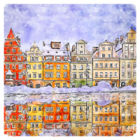 Obraz 90x90 cm Wroclaw – Fedkolor