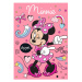 Dětská deka fleece  MINNIE 100x140cm Dětská deka microfleece MINNIE 100x140cm - 100x140 cm