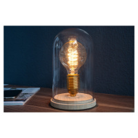 Estila Designová stolní lampa Edison retro