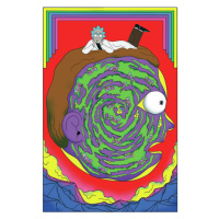 Umělecký tisk Rick & Morty - Labyrinth, 26.7 × 40 cm