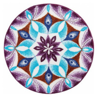 GRUND VDĚČNOST Mandala kruhová o 60 cm, fialová