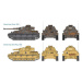 Fast Assembly tanky 7514 - Sd.Kfz.161 Pz.Kpfw.IV Ausf. F1 / F2 (1:72)