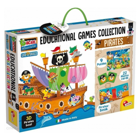 Montessori kolekce vzdělávacích her piráti LISCIANI