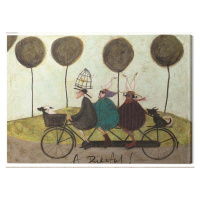 Obraz na plátně Sam Toft - A Bikeful!, 2 - 40×50 cm