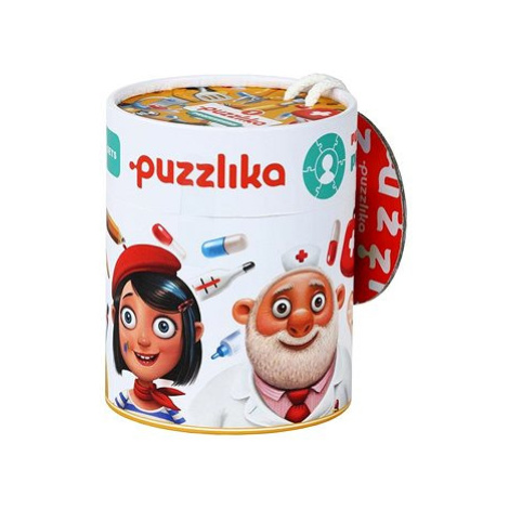 Puzzlika 13517 Profese 1 - naučné puzzle 21 dílků CUBIKA