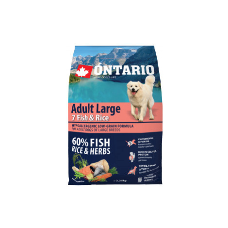 Ontario Adult Large Fish & Rice 2,25kg