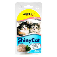 GimCat Shiny Cat junior kuře 2 × 70 g