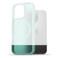 AlzaGuard Matte Case Compatible with Magsafe pro iPhone 16 Pro modrozelený