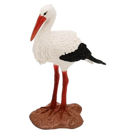 A - Figurka Čáp 9 cm ATLAS