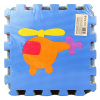 Měkké bloky Dopravní prostředky III. 9ks pěnový koberec baby vkládací puzzle