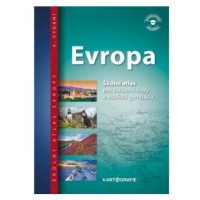 Evropa – atlas pro ZŠ a víceletá gymnázia Kartografie